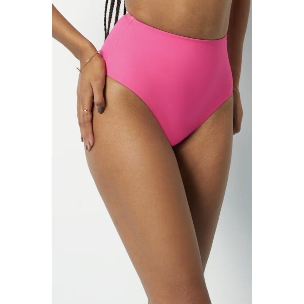 Promesse by Etam Swim Bikini Bottom Fuchsia ( XS )